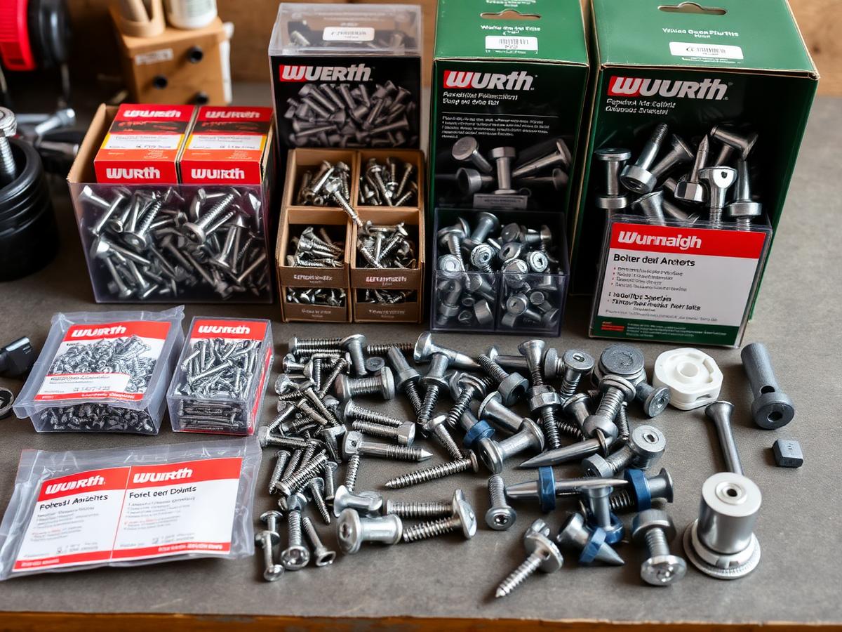 Крепежни елементи Würth — продукт от Елина 7